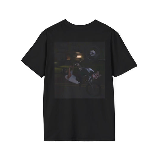 12 oclock Tee Wheelie Black